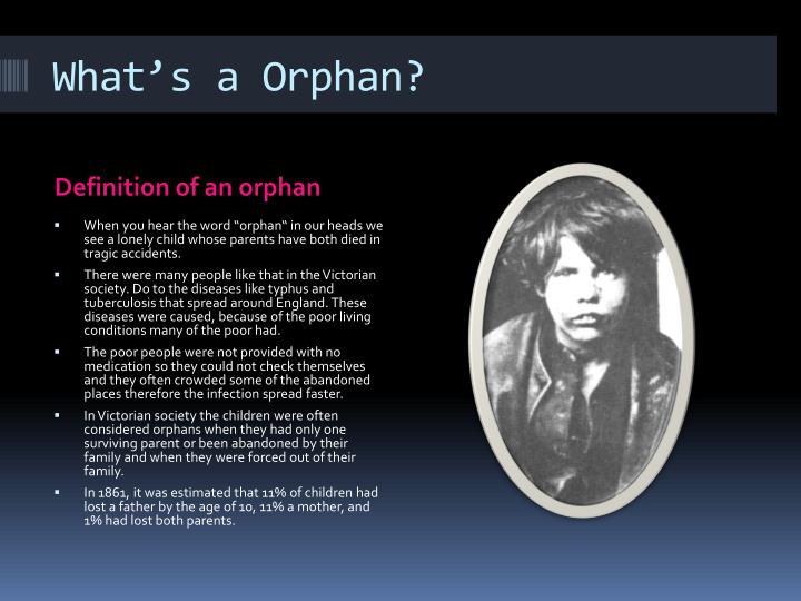 PPT Orphans in 19 th Century Victorian England PowerPoint