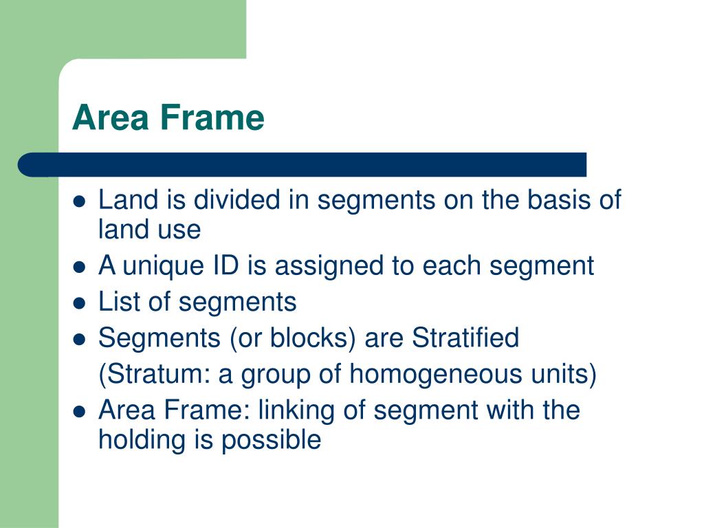 PPT General Concepts on Sampling Frames PowerPoint Presentation, free