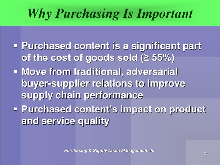 PPT Introduction to Purchasing and Supply Chain Management PowerPoint Presentation ID1391721