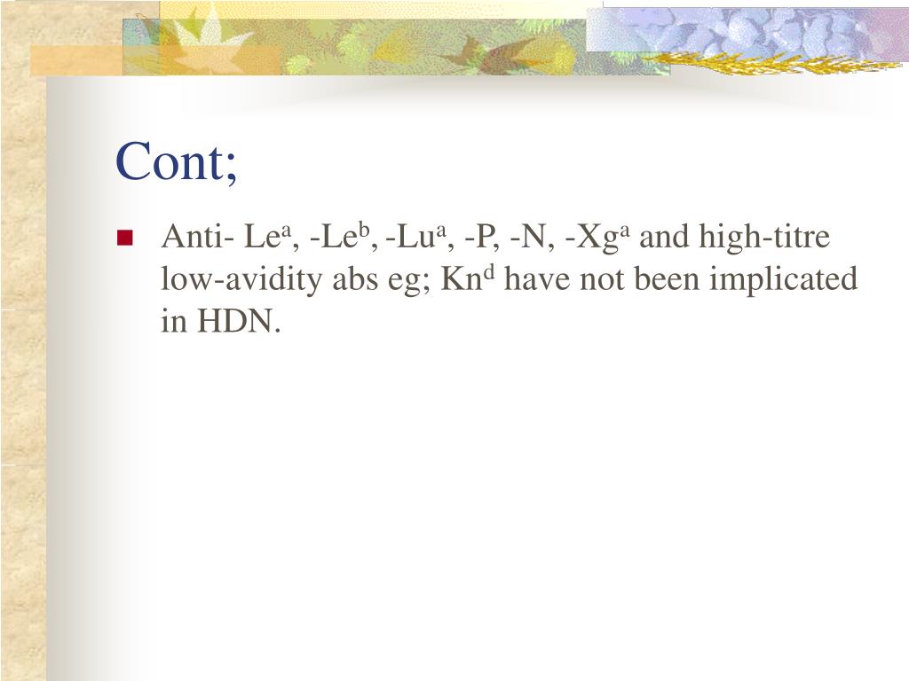 PPT Guidelines for blood grouping and red cell antibody testing