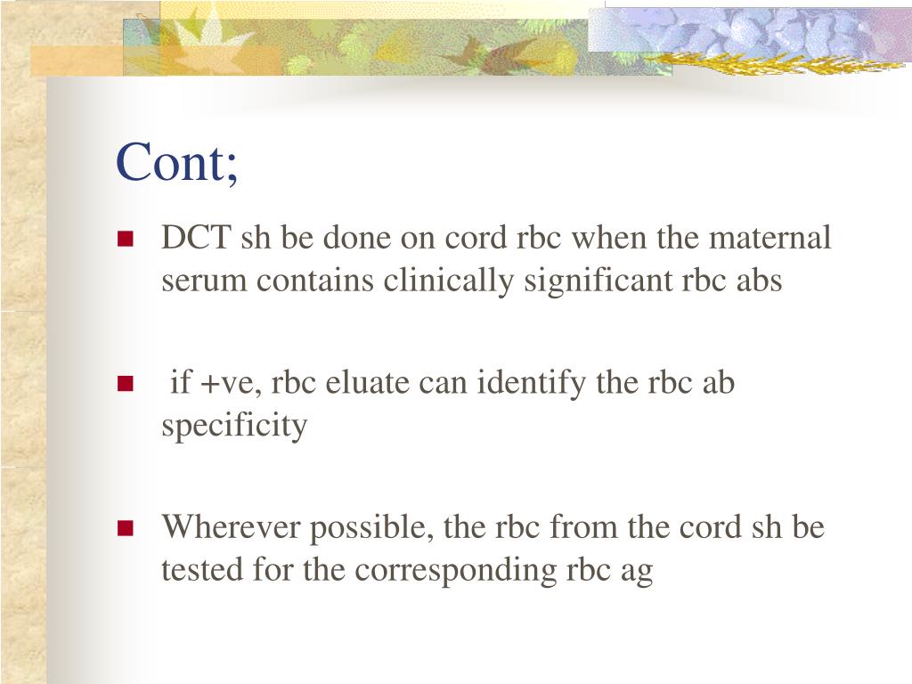 PPT Guidelines for blood grouping and red cell antibody testing