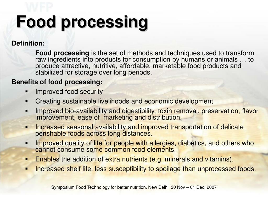 PPT Food processing to challenge malnutrition PowerPoint Presentation