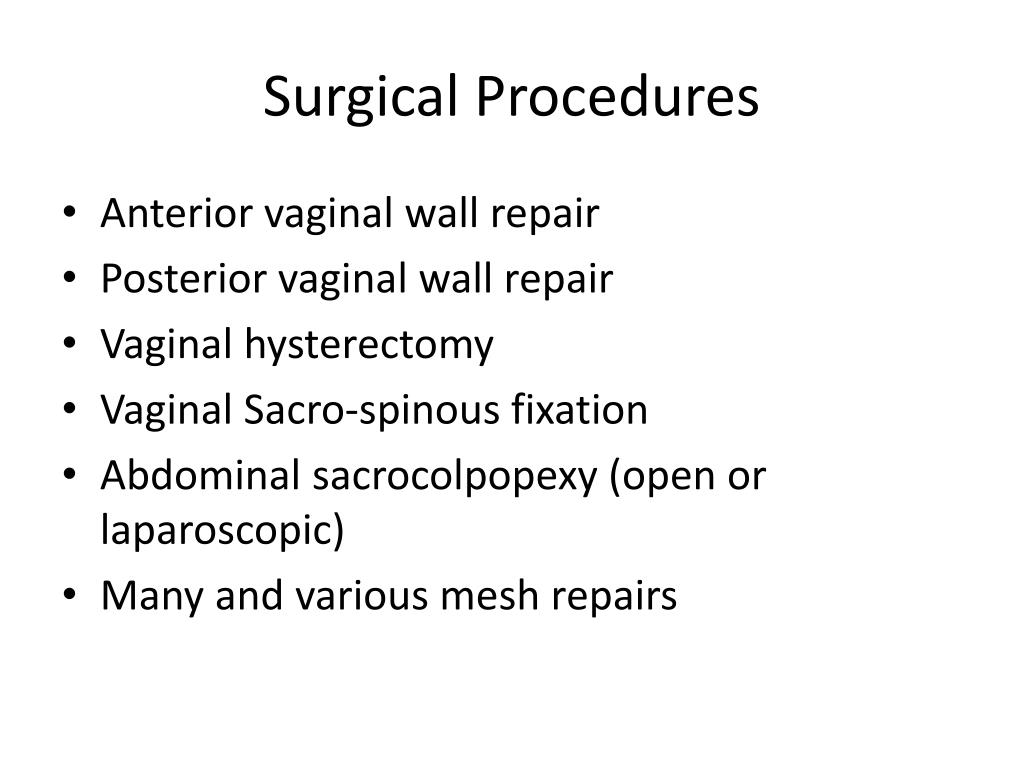 PPT Female Pelvic Organ Prolapse PowerPoint Presentation, free