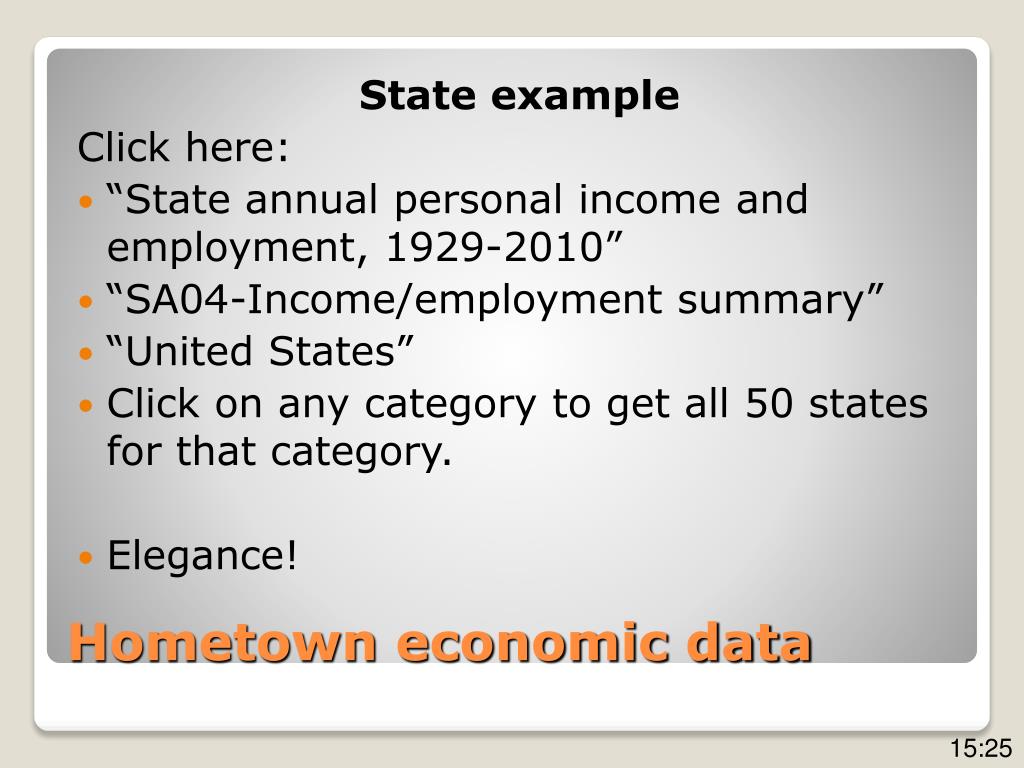 PPT Hometown economic data PowerPoint Presentation, free download
