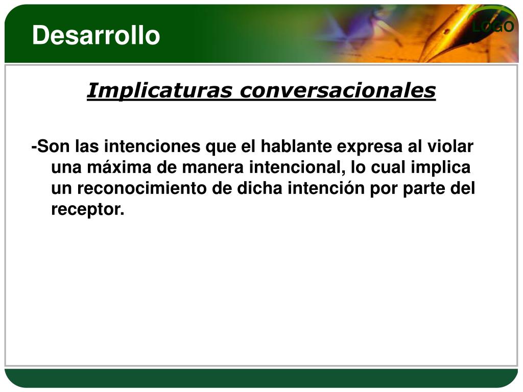 PPT Pragmática del Discurso Entendámonos mejor PowerPoint