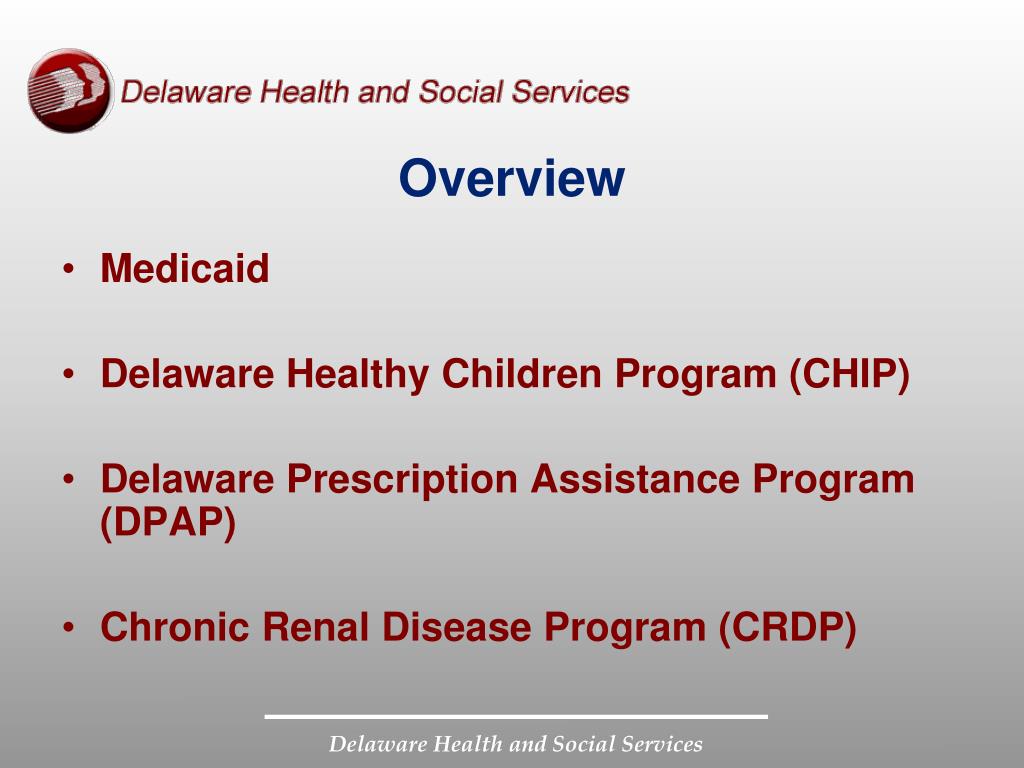 PPT Department of Health and Social Services Division of Medicaid