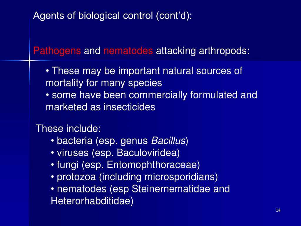 PPT Definition and Scope of Biological Control PowerPoint