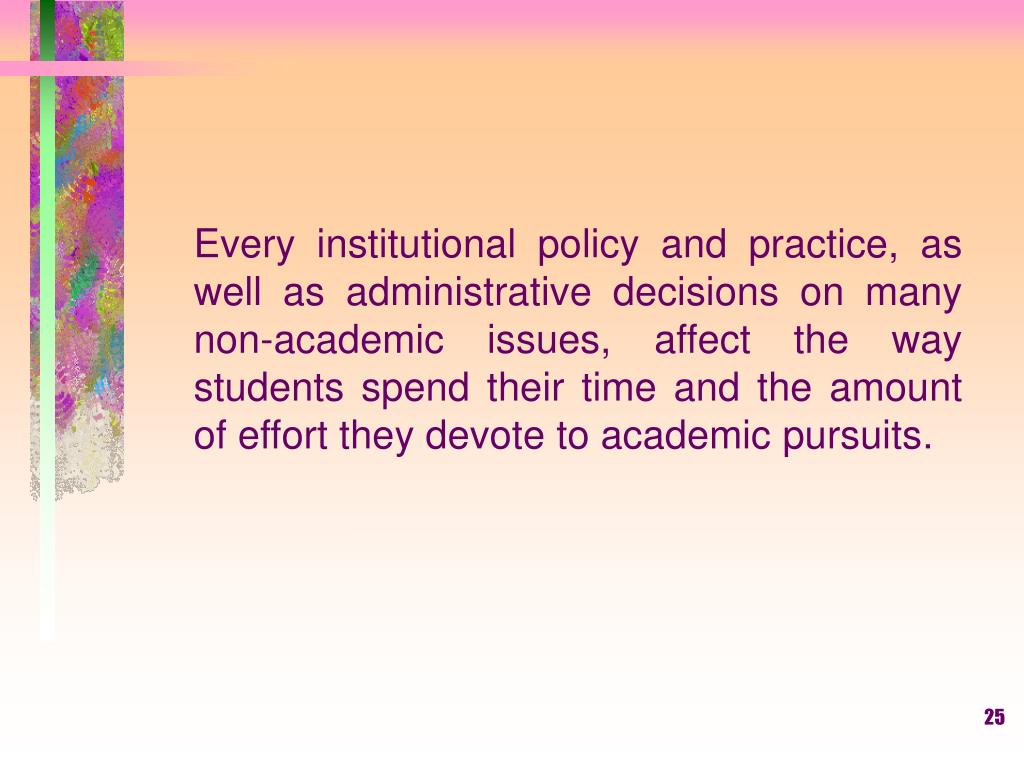 PPT Student Involvement in University Life Beyond Political