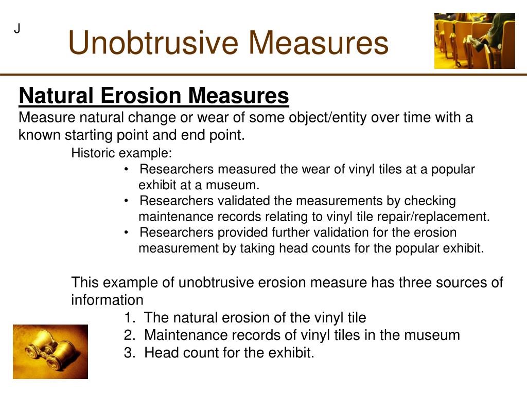 PPT Unobtrusive Measures PowerPoint Presentation, free download ID
