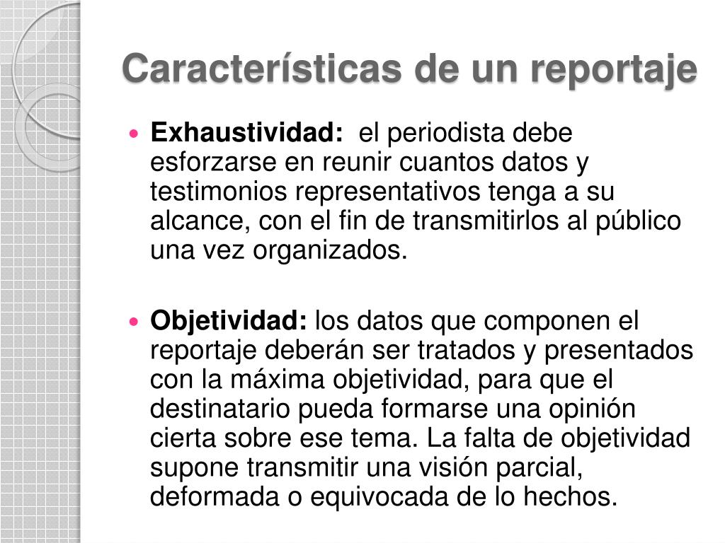 PPT El Reportaje PowerPoint Presentation, free download ID1402917