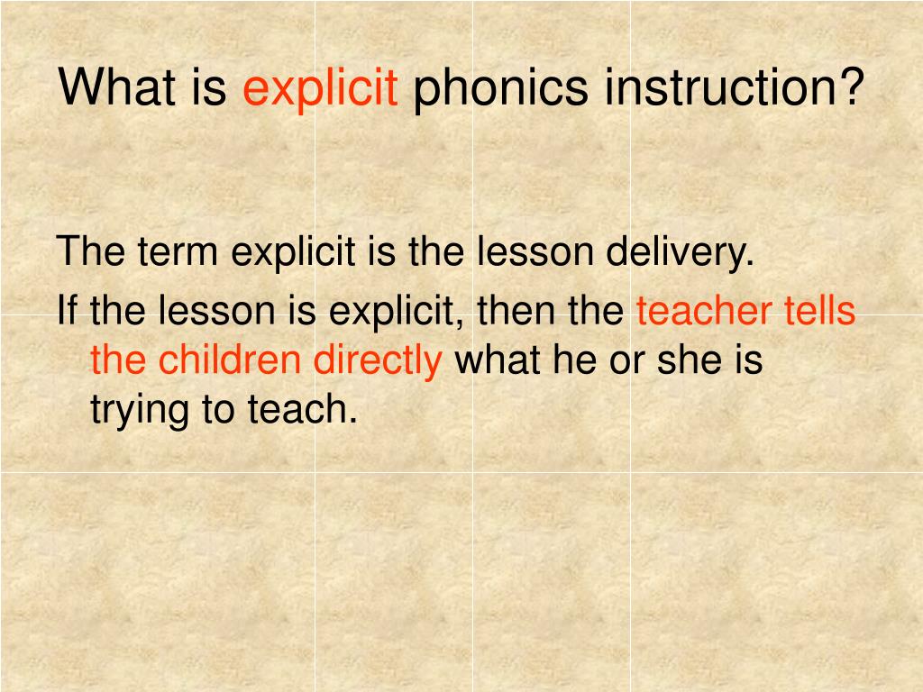 PPT Phonics Instruction PowerPoint Presentation, free download ID