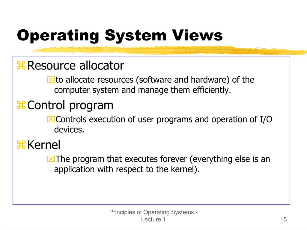 PPT ICS 143 Principles of Operating Systems PowerPoint Presentation