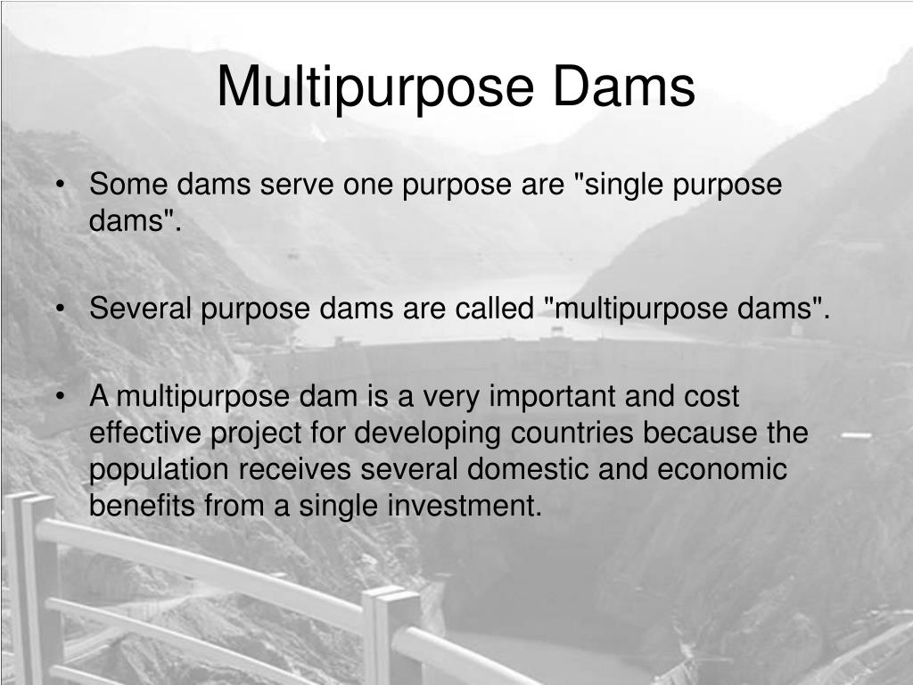 PPT Dams & The World’s Water PowerPoint Presentation, free download