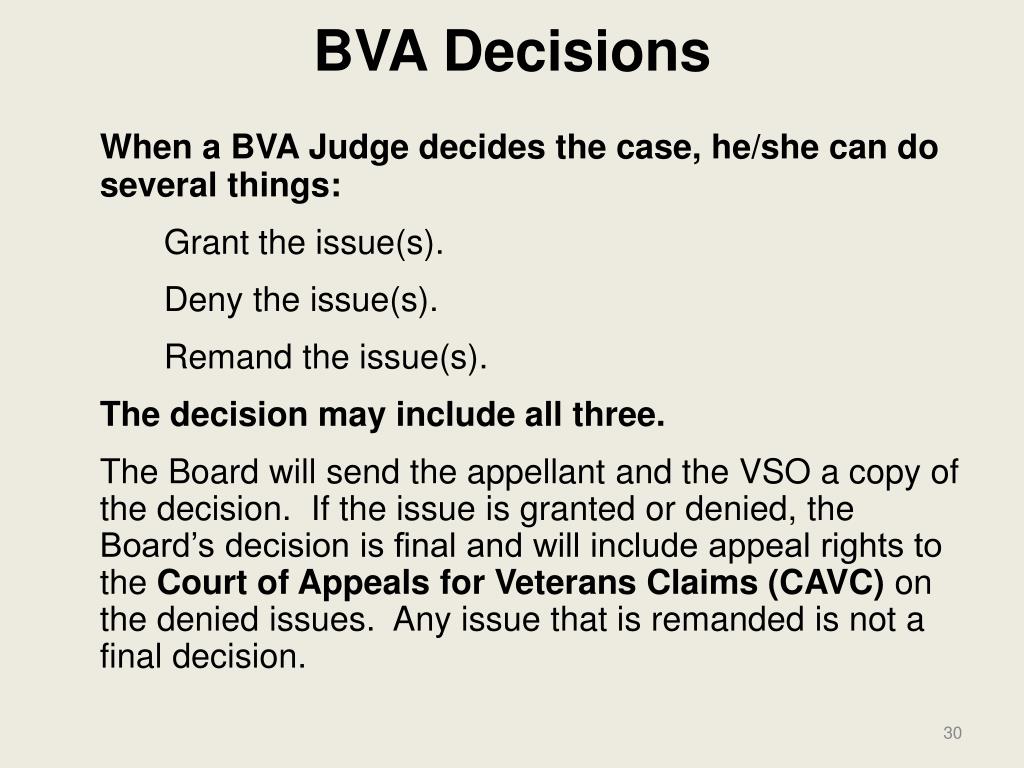 PPT THE APPEAL PROCESS Barry Walter VFW Service Office PowerPoint