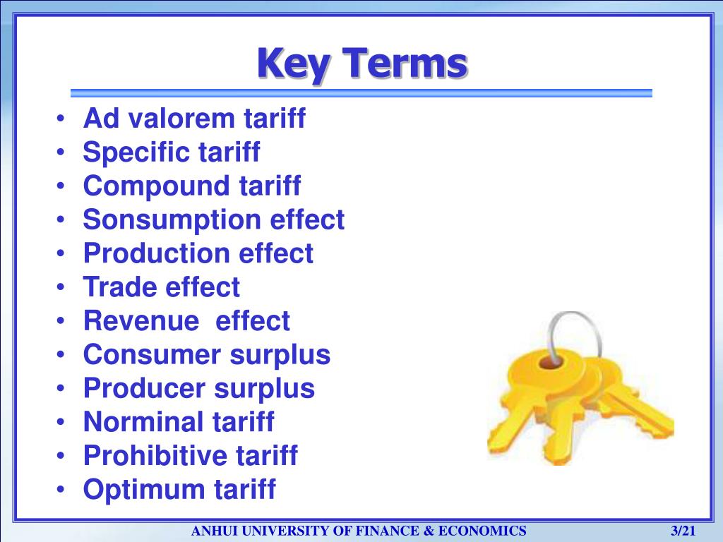 PPT Trade Restrictions Tariffs Chapter 8 PowerPoint