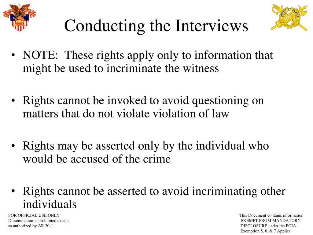 PPT AR 156 Investigating Officer’s Course PowerPoint Presentation