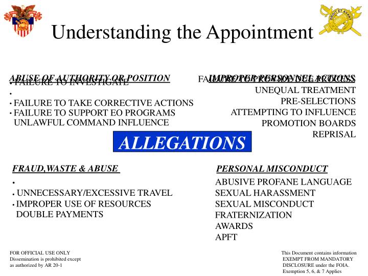 PPT AR 156 Investigating Officer’s Course PowerPoint Presentation
