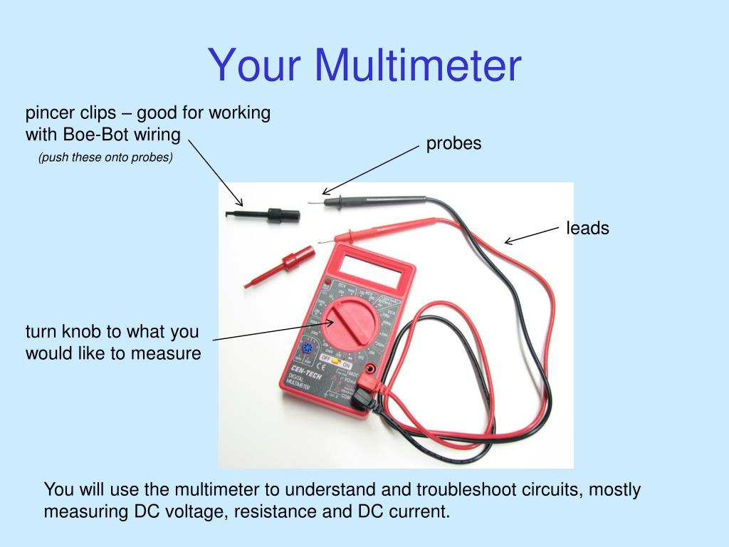 PPT Breadboards, Multimeters, and Resistors PowerPoint Presentation