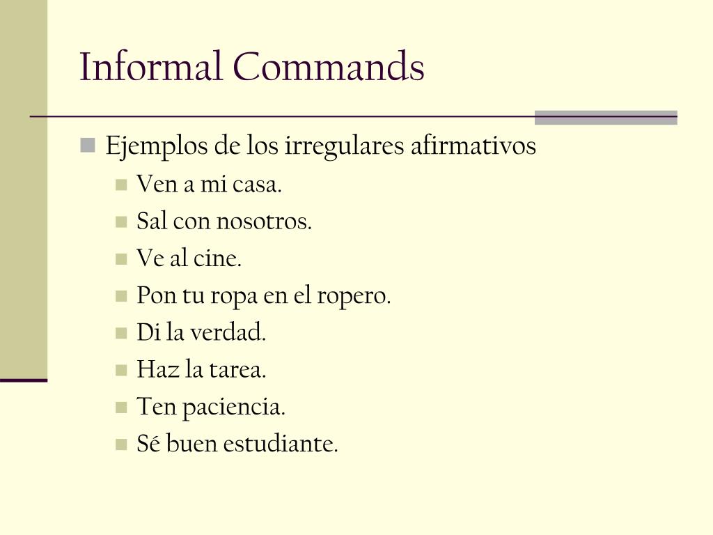 PPT Mandatos Informales PowerPoint Presentation, free download ID