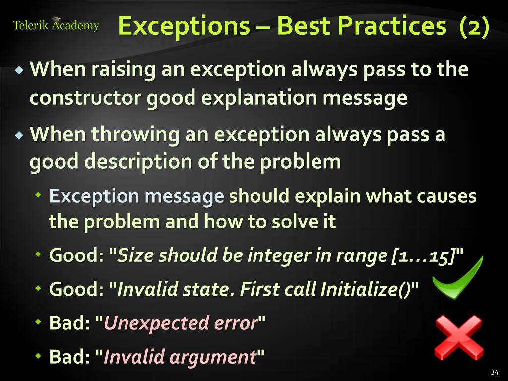 PPT Exception Handling PowerPoint Presentation, free download ID