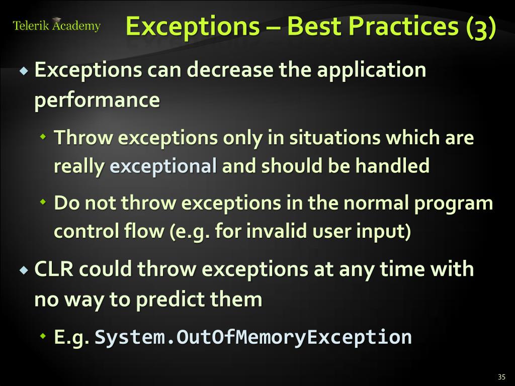 PPT Exception Handling PowerPoint Presentation, free download ID