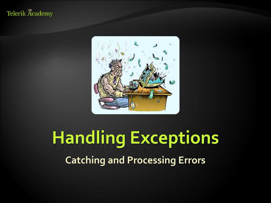 PPT Exception Handling PowerPoint Presentation, free download ID