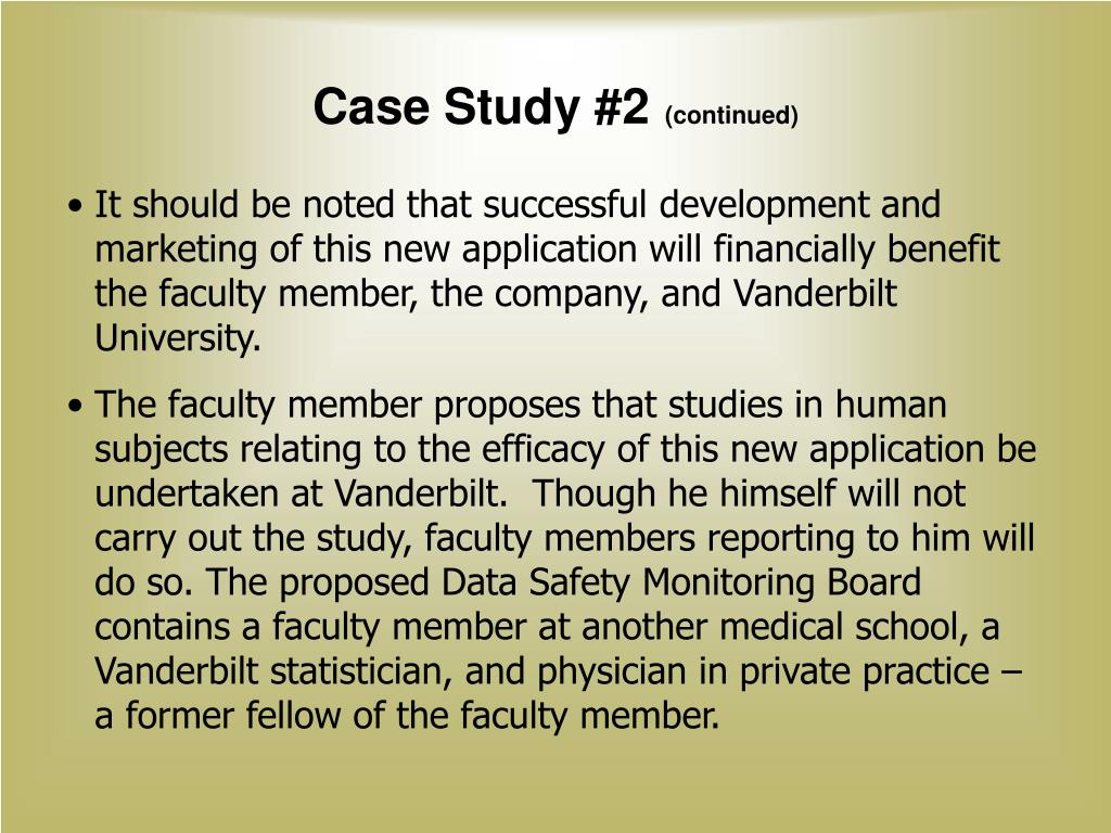 PPT Identifying and Managing Conflict of Interest and Conflict of