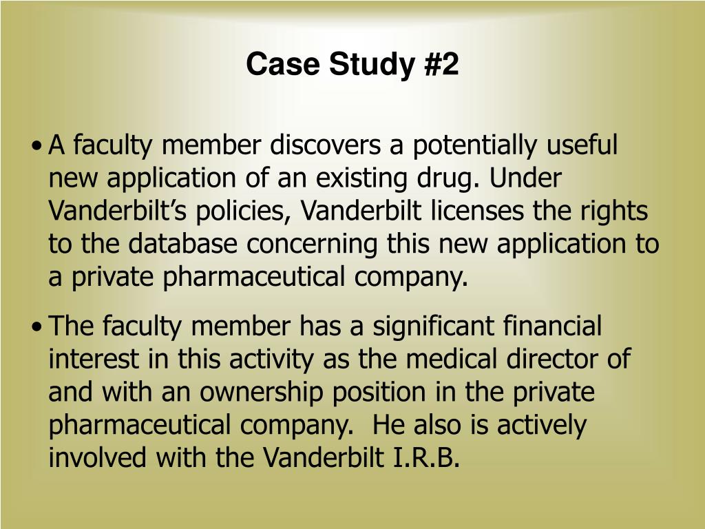 PPT Identifying and Managing Conflict of Interest and Conflict of