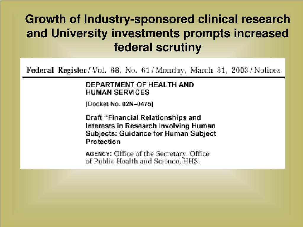 PPT Identifying and Managing Conflict of Interest and Conflict of