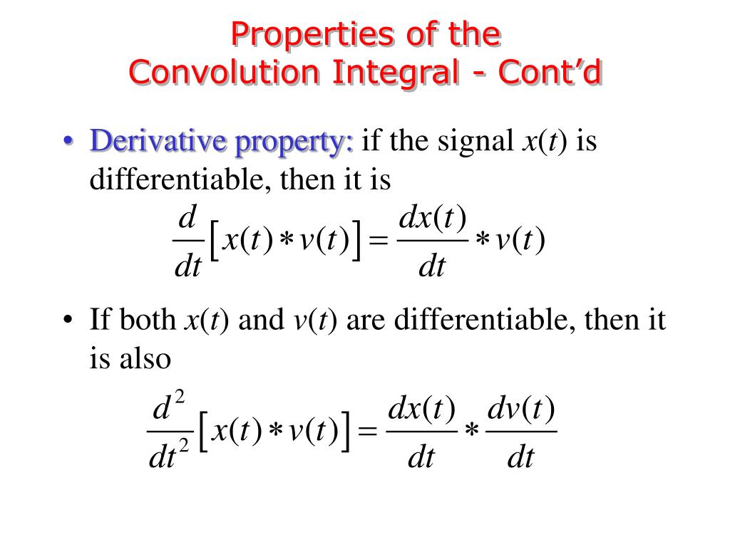 PPT Chapter 3 Convolution Representation PowerPoint