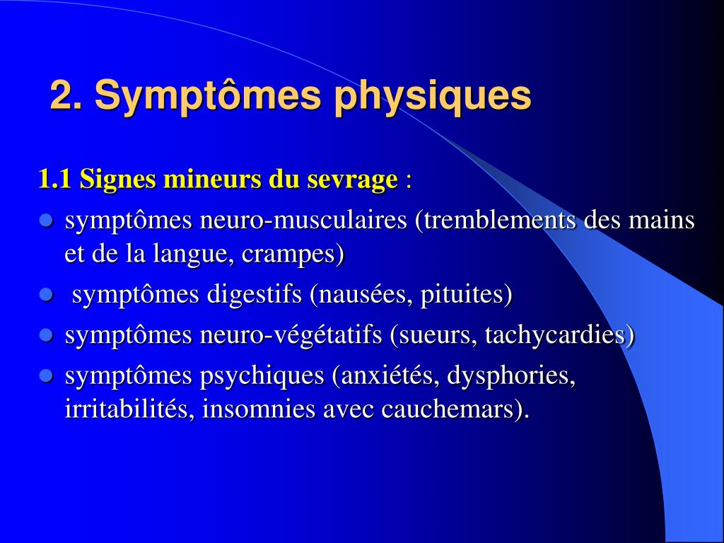 PPT ASPECTS CLINIQUES DES CONDUITES D’ALCOOLISATION