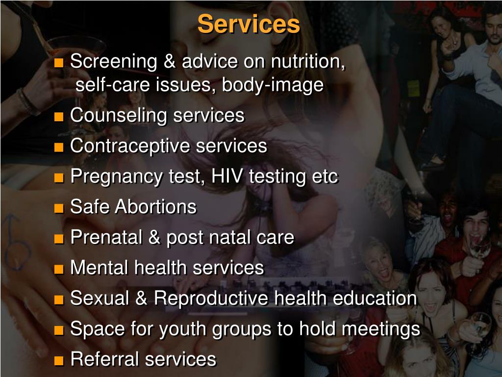 PPT Youth Friendly Services PowerPoint Presentation, free download