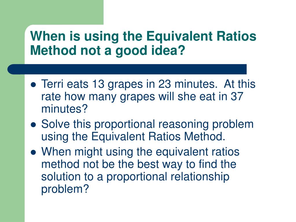 PPT Solving Proportional Equations PowerPoint Presentation, free