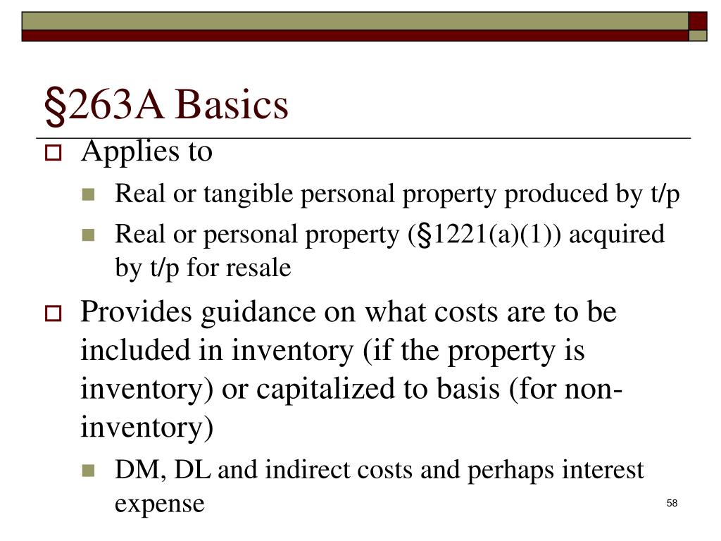 PPT Overview to Tax Accounting for Inventory PowerPoint Presentation