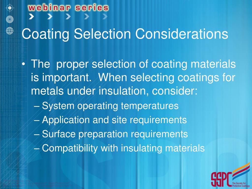 PPT Selecting Coatings Under Insulation PowerPoint Presentation, free download ID1416080