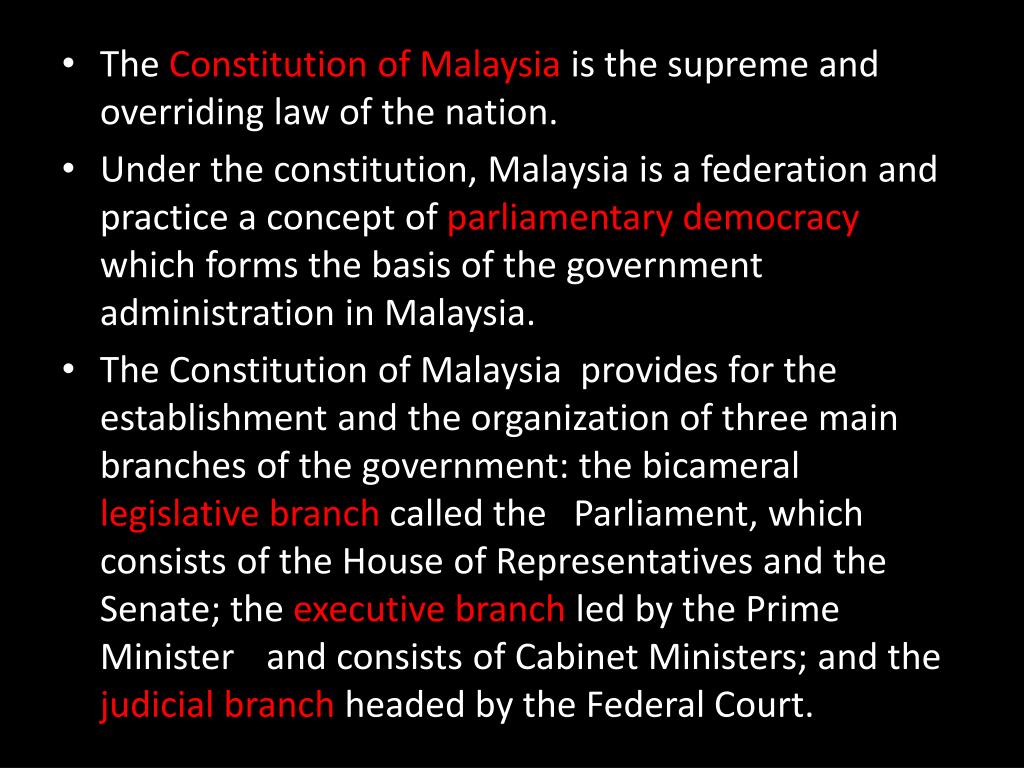 The Constitution Of Malaysia Federal constitution of malaysia