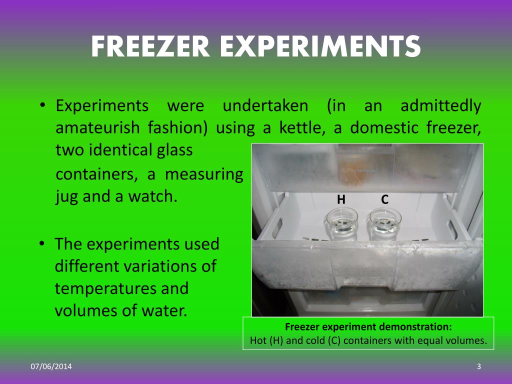 PPT MPEMBA EFFECT PowerPoint Presentation, free download ID1418298