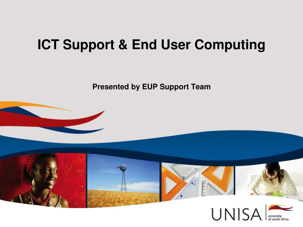 PPT ICT Support & End User Computing PowerPoint Presentation, free