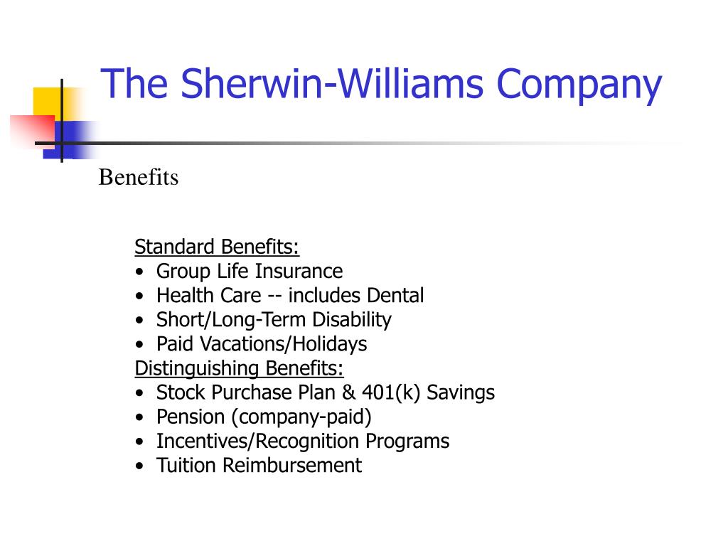 PPT The SherwinWilliams Company PowerPoint Presentation, free