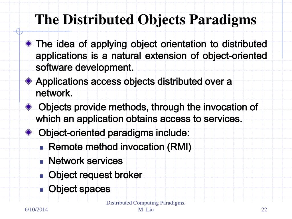 PPT Distributed Computing Paradigms PowerPoint Presentation, free
