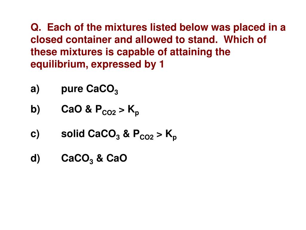 PPT applies to the speed of a reaction, the concentration of