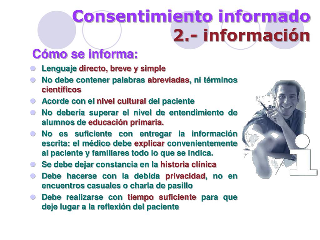 PPT CONSENTIMIENTO INFORMADO PowerPoint Presentation, free download