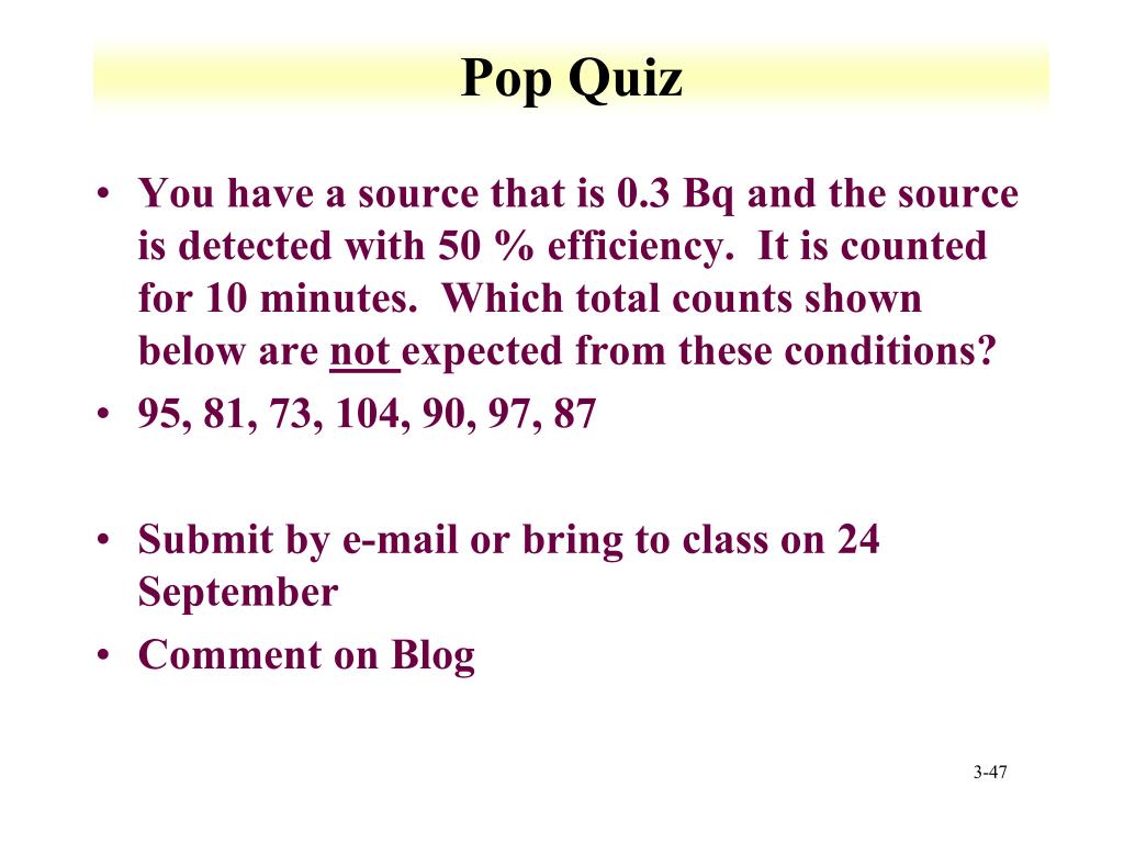 PPT CHEM 312 Lecture 3 Radioactive Decay PowerPoint