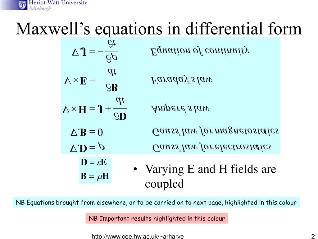PPT Revision of Electrostatics (week 1) Vector Calculus (week 24
