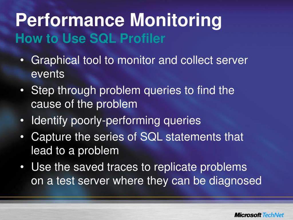 PPT Microsoft ® SQL Server ™ 2000 Performance PowerPoint Presentation