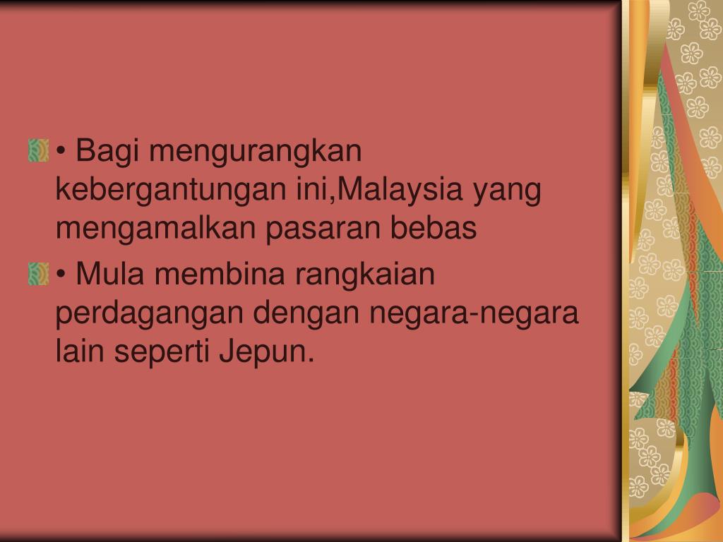 PPT BAB 9 MALAYSIA DALAM KERJASAMA ANTARABANGSA