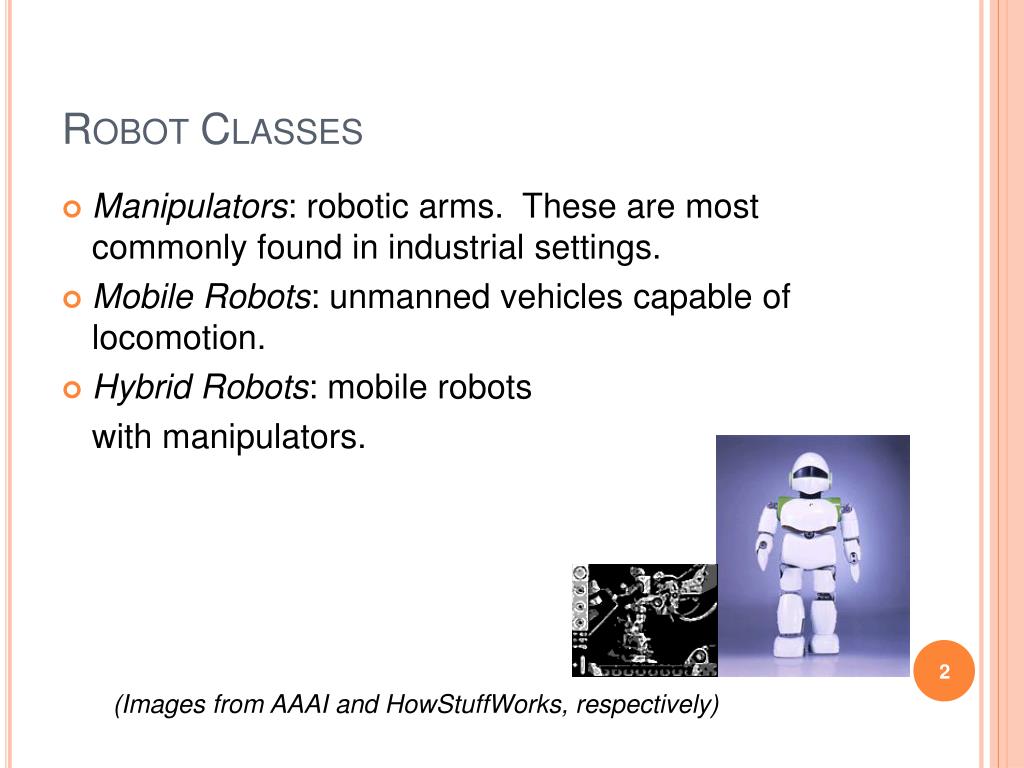 PPT Introduction to Robotics PowerPoint Presentation, free download