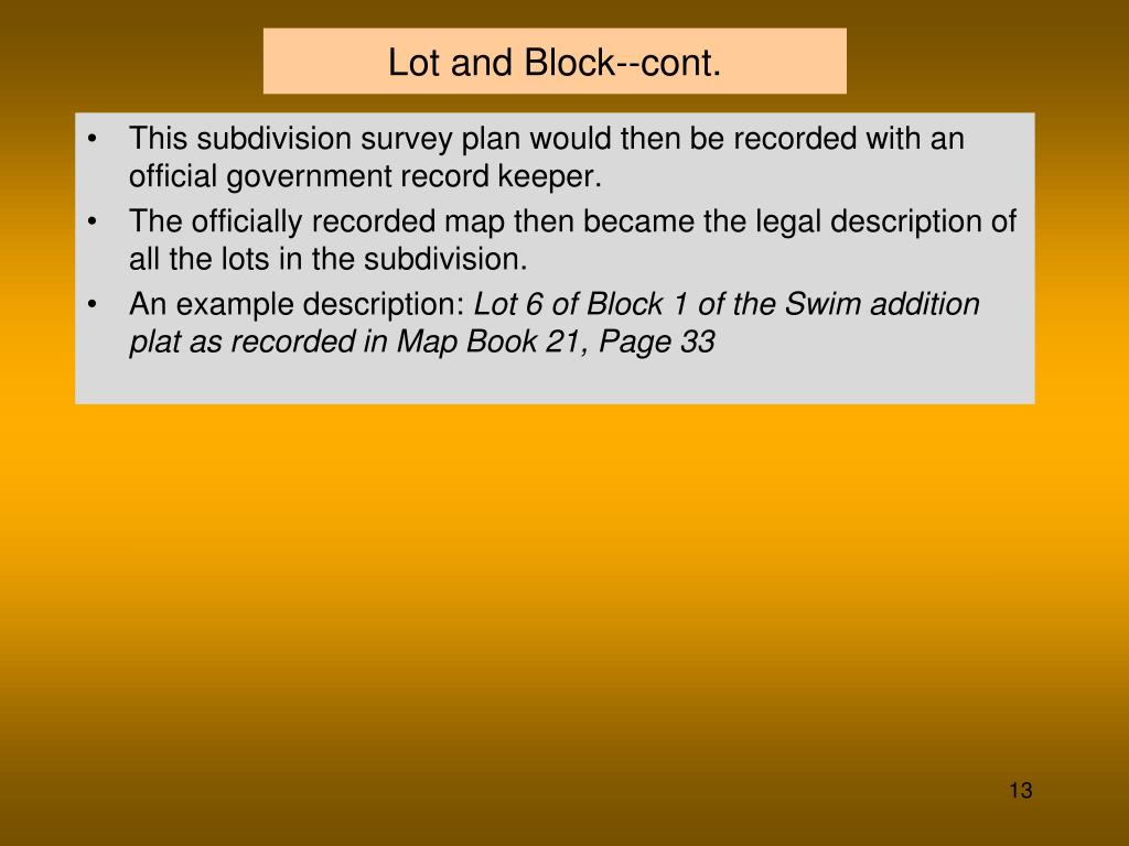 PPT Public Land Survey System (PLSS) PowerPoint Presentation, free