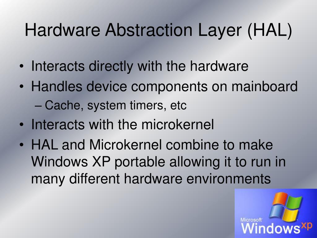 PPT Windows XP Kernel Architecture PowerPoint Presentation, free