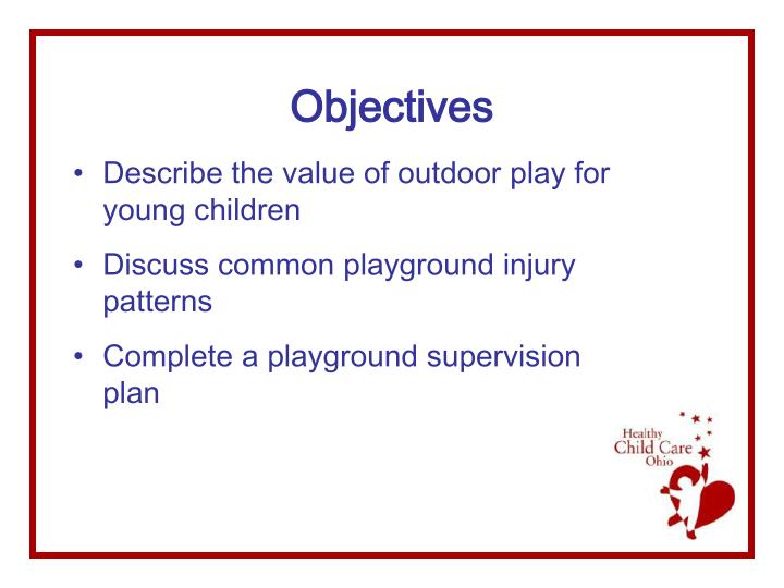 PPT Active Playground Supervision Promoting Safe Outdoor Play PowerPoint Presentation ID